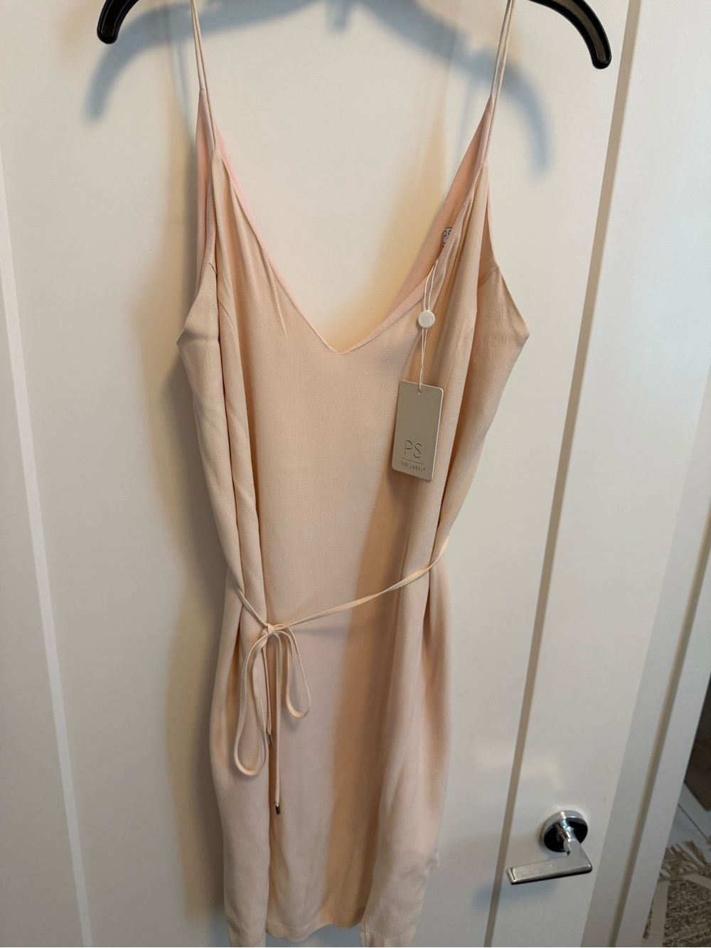 Large Blush Slip Dress